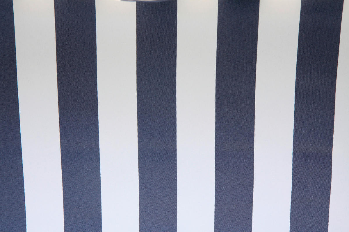 STRANDKORB 116/160/72 cm  - Blau/Weiss, Basics, Holz/Textil (116/160/72cm) - Acamp