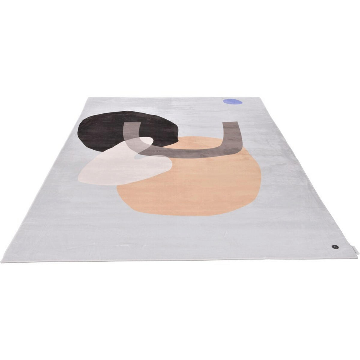 TKANA PREPROGA  SHAPES - SIX     140/200 cm    potiskano  večbarvno, temno siva  - temno siva/večbarvno, Design, tekstil (140/200cm) - Tom Tailor