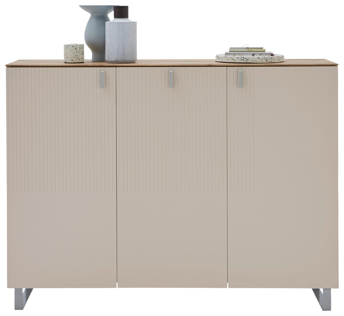 GARDEROBE 3-teilig  in 190/192/36 cm  - Sandfarben/Eichefarben, Design, Holz/Holzwerkstoff (190/192/36cm) - Dieter Knoll