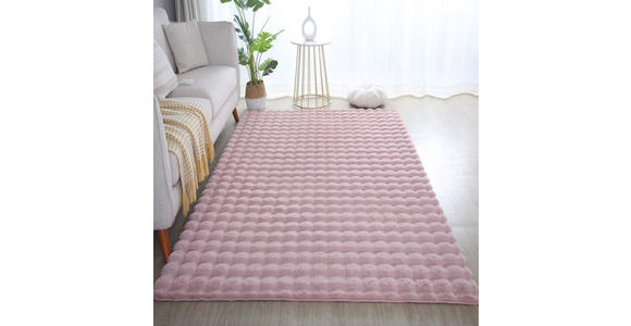 HOCHFLORTEPPICH 200/290 cm AMBIANCE Rosa  - Rosa, Basics, Textil (200/290cm) - Novel