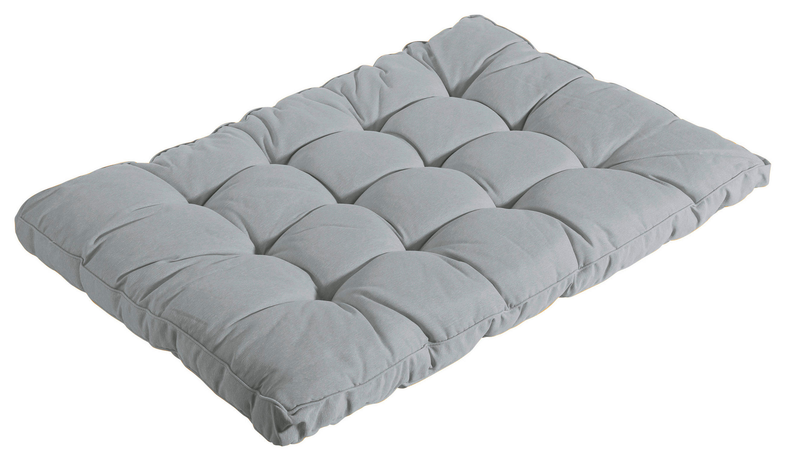 PALETTENKISSEN 120/10/80 cm  - Grau, Basics, Textil (120/10/80cm)