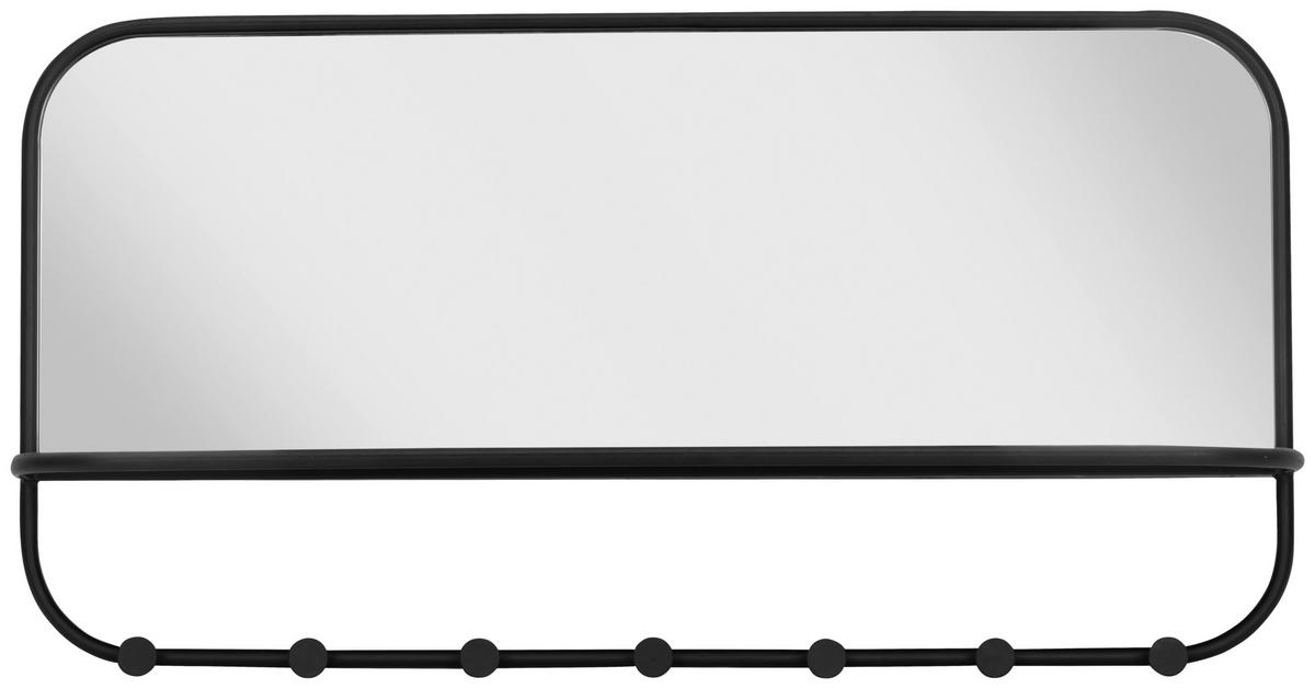 GARDEROBENLEISTE  in  - LIFESTYLE, Glas/Metall (90/47/15.5cm) - Livetastic