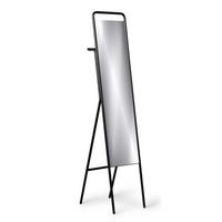 STANDSPIEGEL 34/163/46 cm, Schwarz  - Schwarz, Basics, Glas/Metall (34/163/46cm)