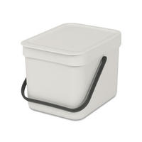 ABFALLEIMER SORT&GO 6 L  - Hellgrau, Basics, Kunststoff (20/18.1/24.5cm) - Brabantia