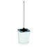 WC-BÜRSTENGARNITUR - Edelstahlfarben/Weiß, Basics, Kunststoff/Metall (11,5/40cm)