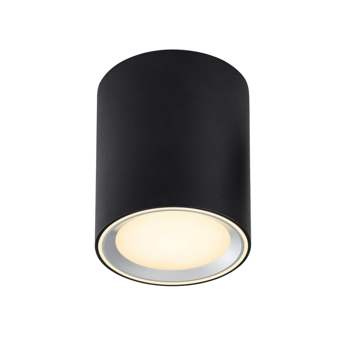 AUFBAULEUCHTE 10/12 cm   - Schwarz, Basics, Metall (10/12cm) - Nordlux