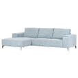 Freisteller von Carryhome ECKSOFA Mintgrün, Hellblau Cord.