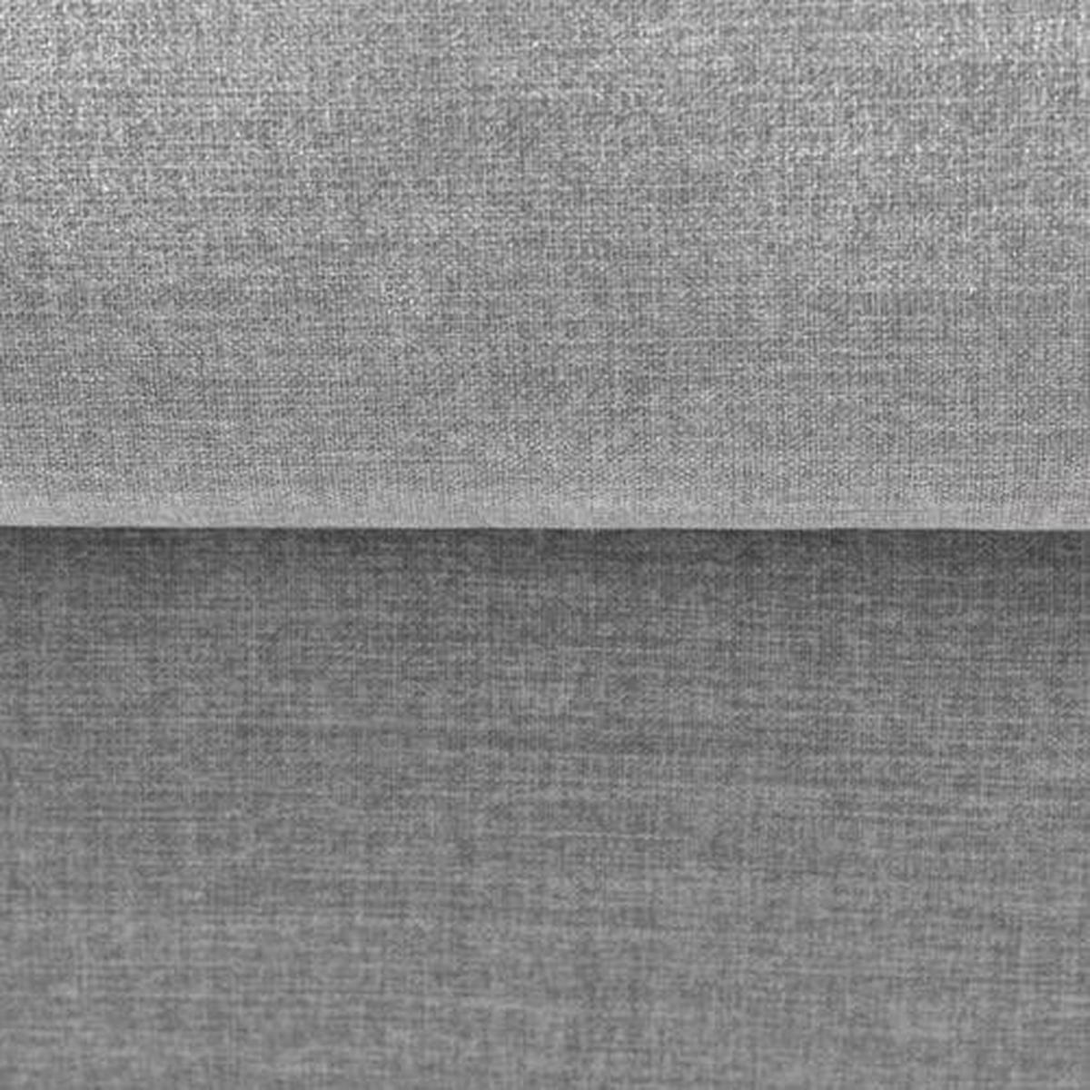 LIEGE in Grau  - Wengefarben/Grau, MODERN, Holz/Textil (206/80/94cm) - Joka