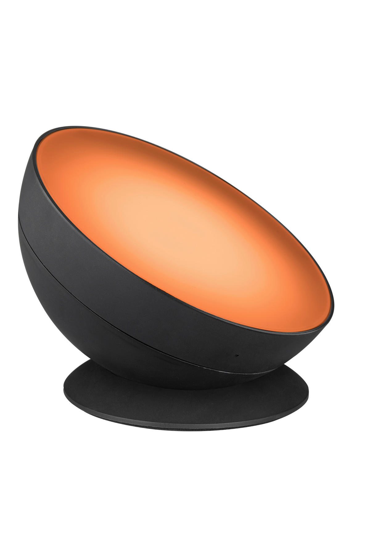LED ASZTALI LÁMPA - fekete, Basics, műanyag (9,2/17,5cm) - Xora