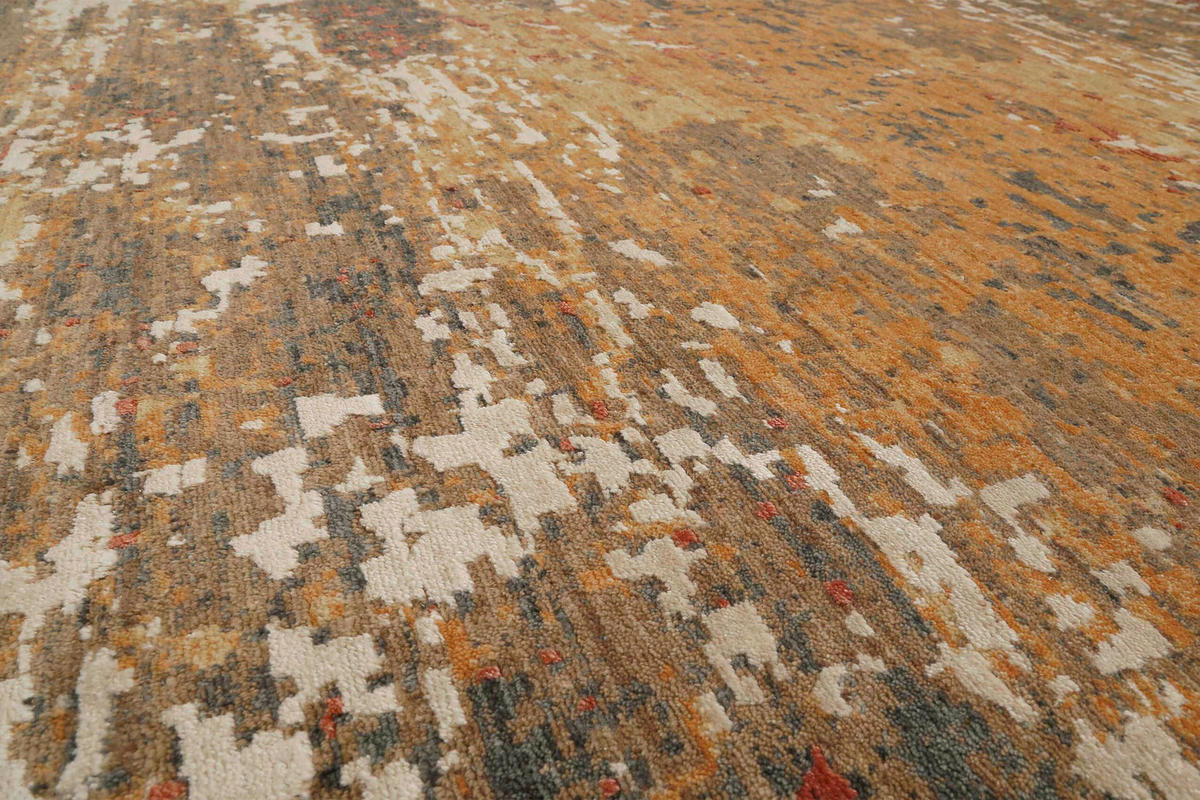 FLACHWEBETEPPICH 110/170 cm East Village Braun, Beige  - Beige/Braun, Design, Textil (110/170cm) - Esprit