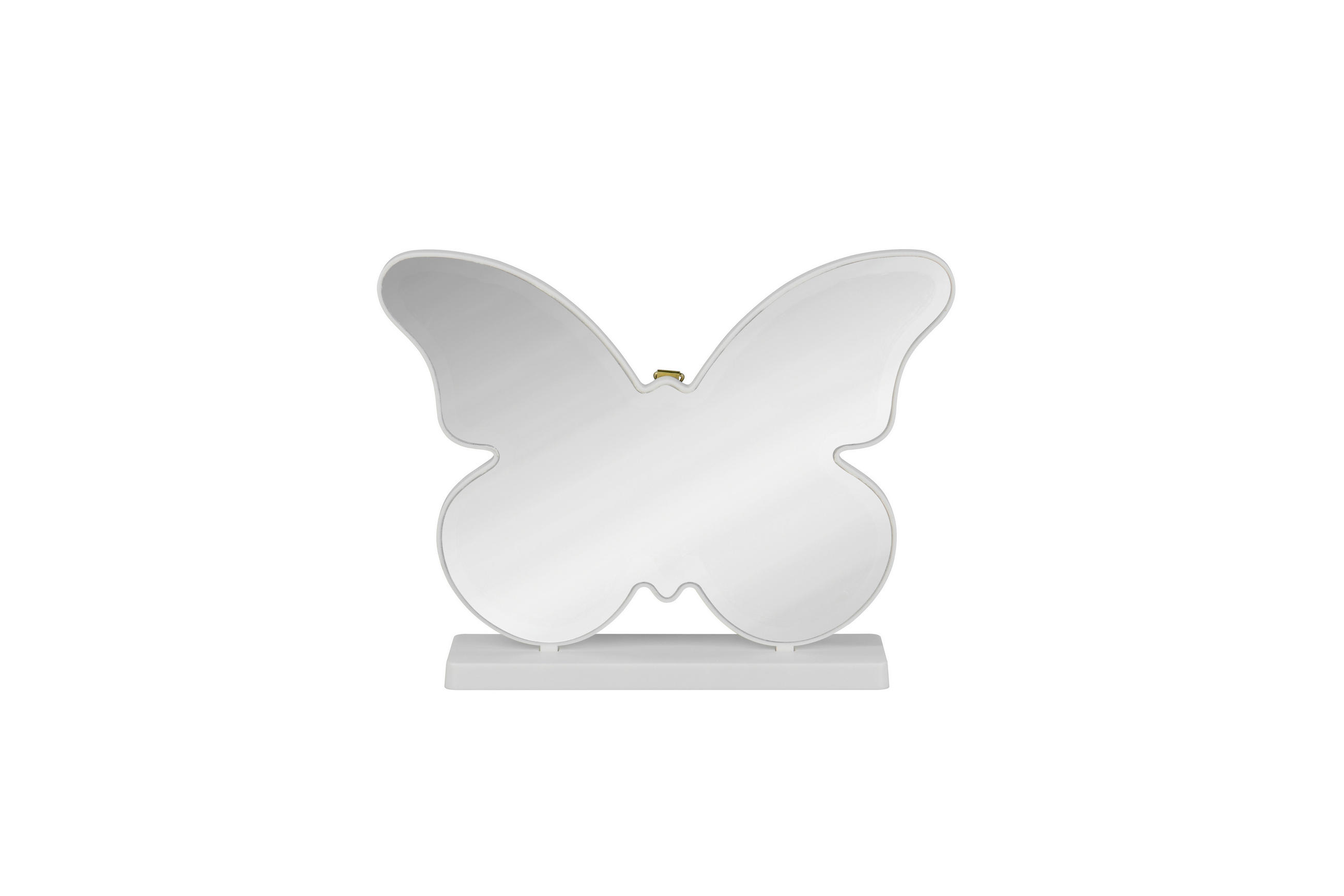 LED-WANDLEUCHTE Papillon 27/26/6 cm   - Transparent/Weiß, LIFESTYLE, Kunststoff (27/26/6cm)