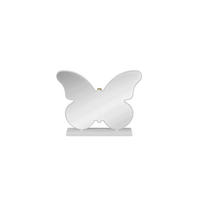 LED-WANDLEUCHTE Papillon 27/26/6 cm   - Transparent/Weiß, LIFESTYLE, Kunststoff (27/26/6cm)
