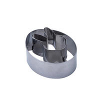 VYKRAJOVÁTKO - barvy stříbra, Basics, kov (5,5/3,6/7,2cm)