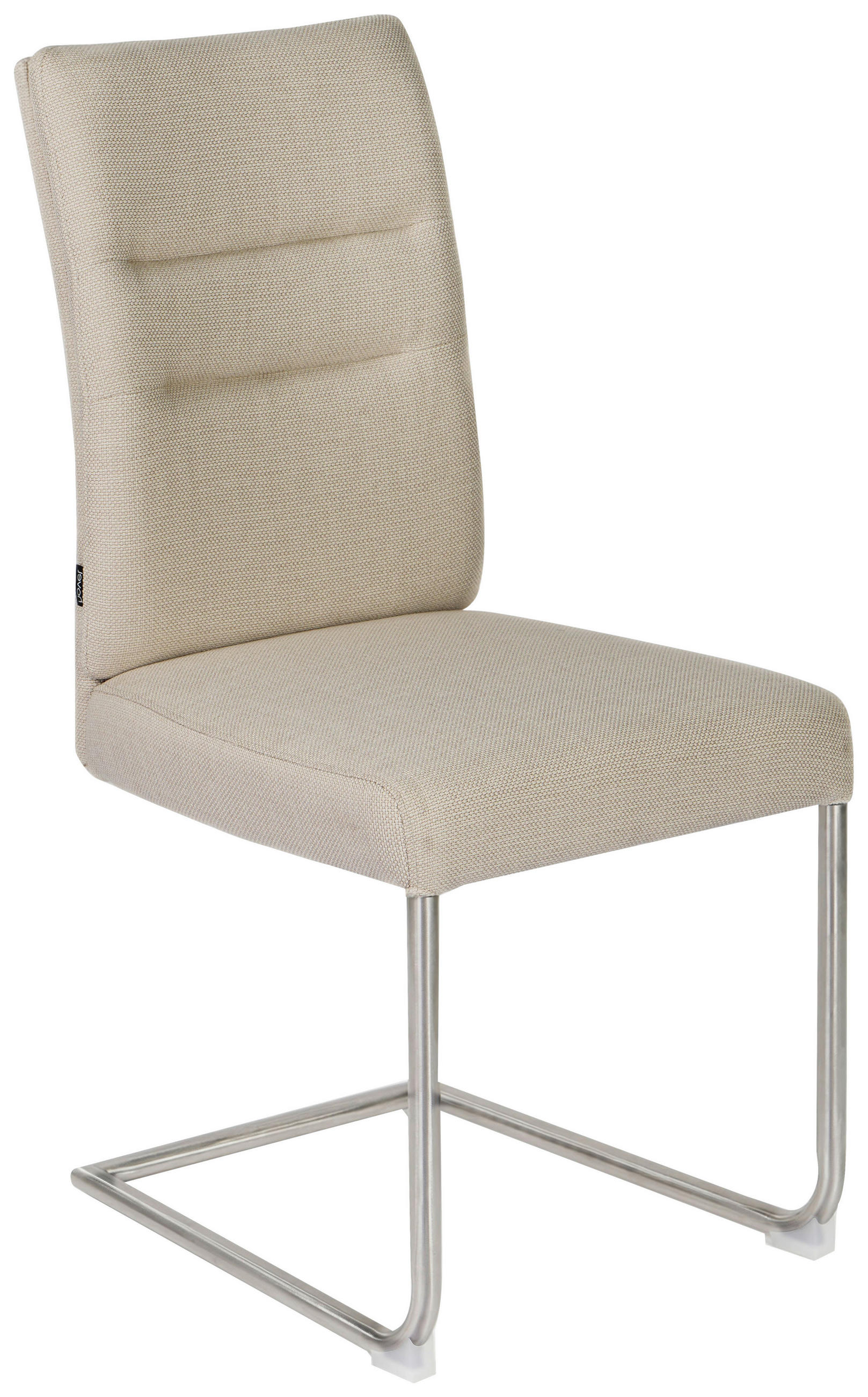 Novel Schwingstuhl Edelstahl, Beige 48x98x63 cm
