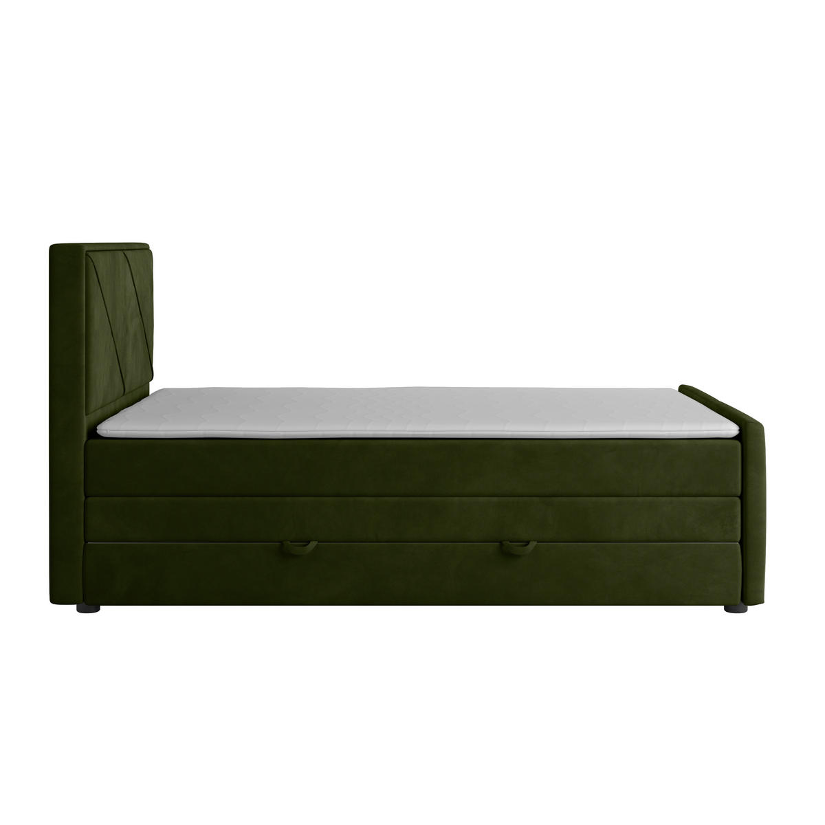 BOXSPRINGBETT 140/200 cm  in Grün  - Grün, Modern, Holz/Kunststoff (140/200cm) - MID.YOU