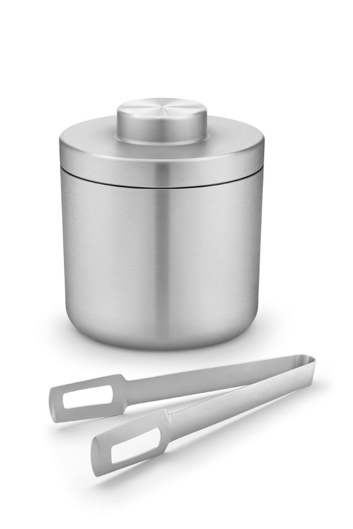 POSODA ZA LED - barve nerjavečega jekla, Basics, kovina/naravni materiali (14,8/15,6cm) - Zack