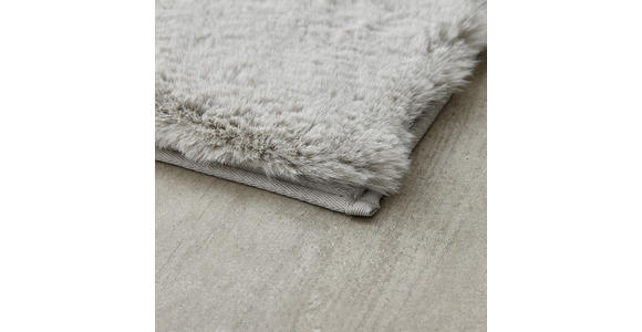 BADEMATTE 60/60 cm Silberfarben - Silberfarben, Design, Kunststoff/Textil (60/60cm) - Esposa