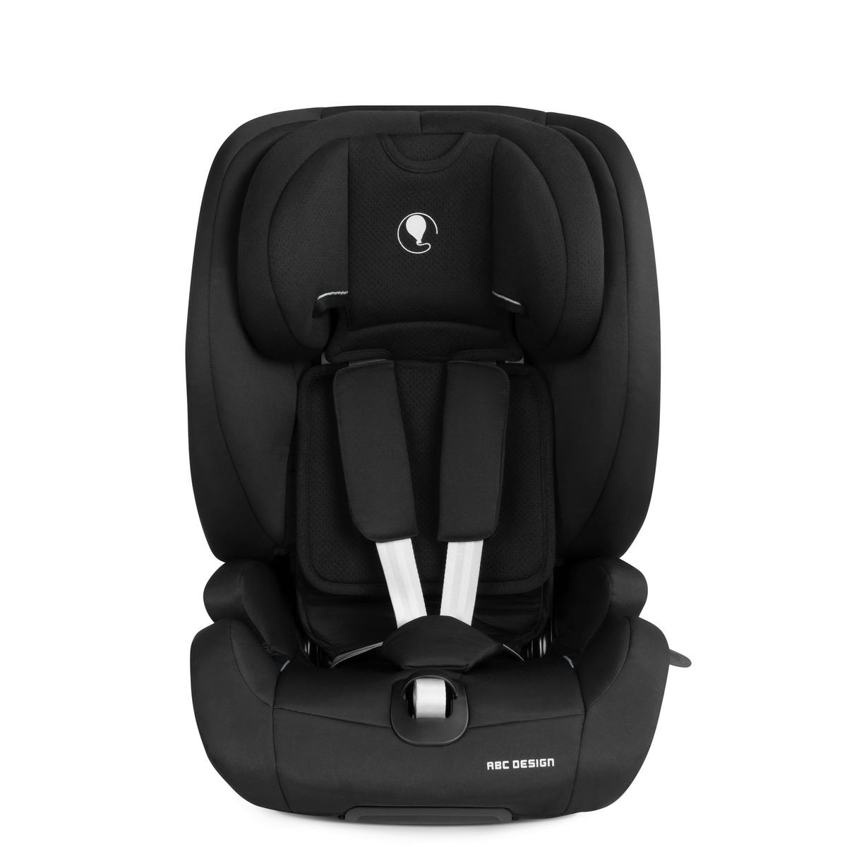 KINDERAUTOSITZ ASPEN 2 FIX I-SIZE  - Schwarz, Basics, Textil (61,5/47,5/44cm) - ABC Design