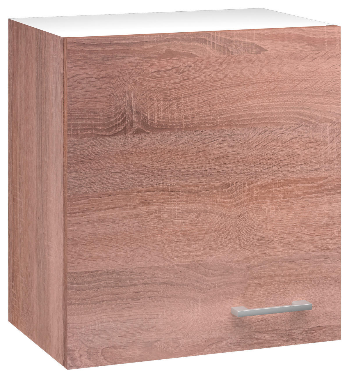 KÜCHENOBERSCHRANK 50/54,8/32 cm  in Weiß, Sonoma Eiche  - Alufarben/Weiß, KONVENTIONELL, Holzwerkstoff/Kunststoff (50/54,8/32cm) - FlexWell