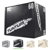 TRAININGSBOX  - Schwarz, KONVENTIONELL, Holz (50/60/75cm)