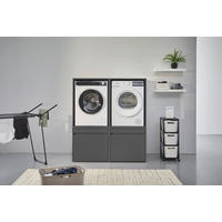 WASCHMASCHINENSCHRANK 67,5/151,8/67,5 cm  in Anthrazit  - Anthrazit, Basics, Holzwerkstoff (67,5/151,8/67,5cm) - Xora