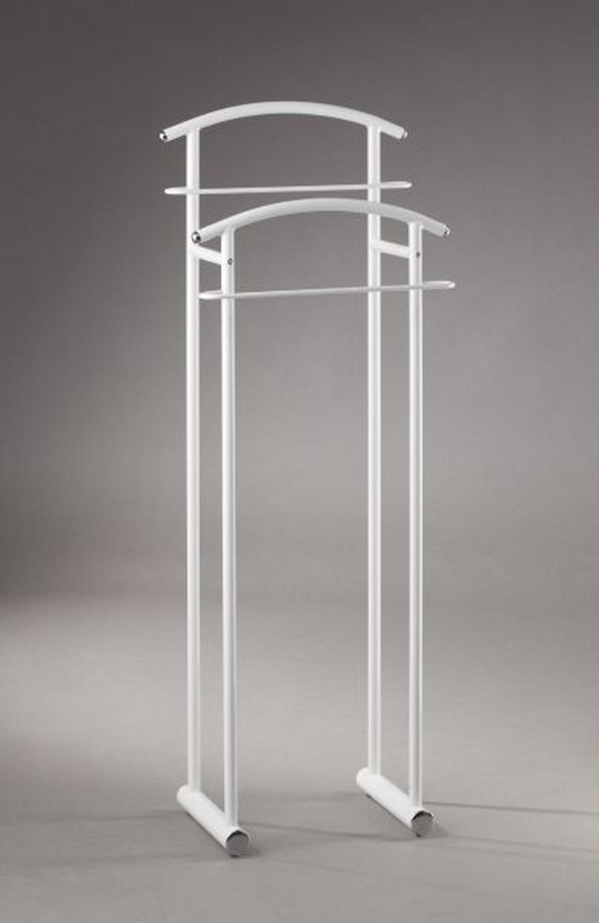 HERRENDIENER Weiß  - Weiß, Design, Metall (43/114/30cm) - Carryhome