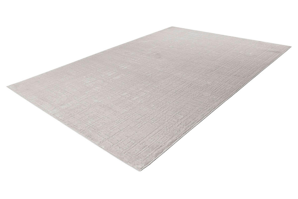 FLACHWEBETEPPICH 200/290 cm Silberfarben rechteckig  - Silberfarben, Basics, Textil (200/290cm) - Kayoom