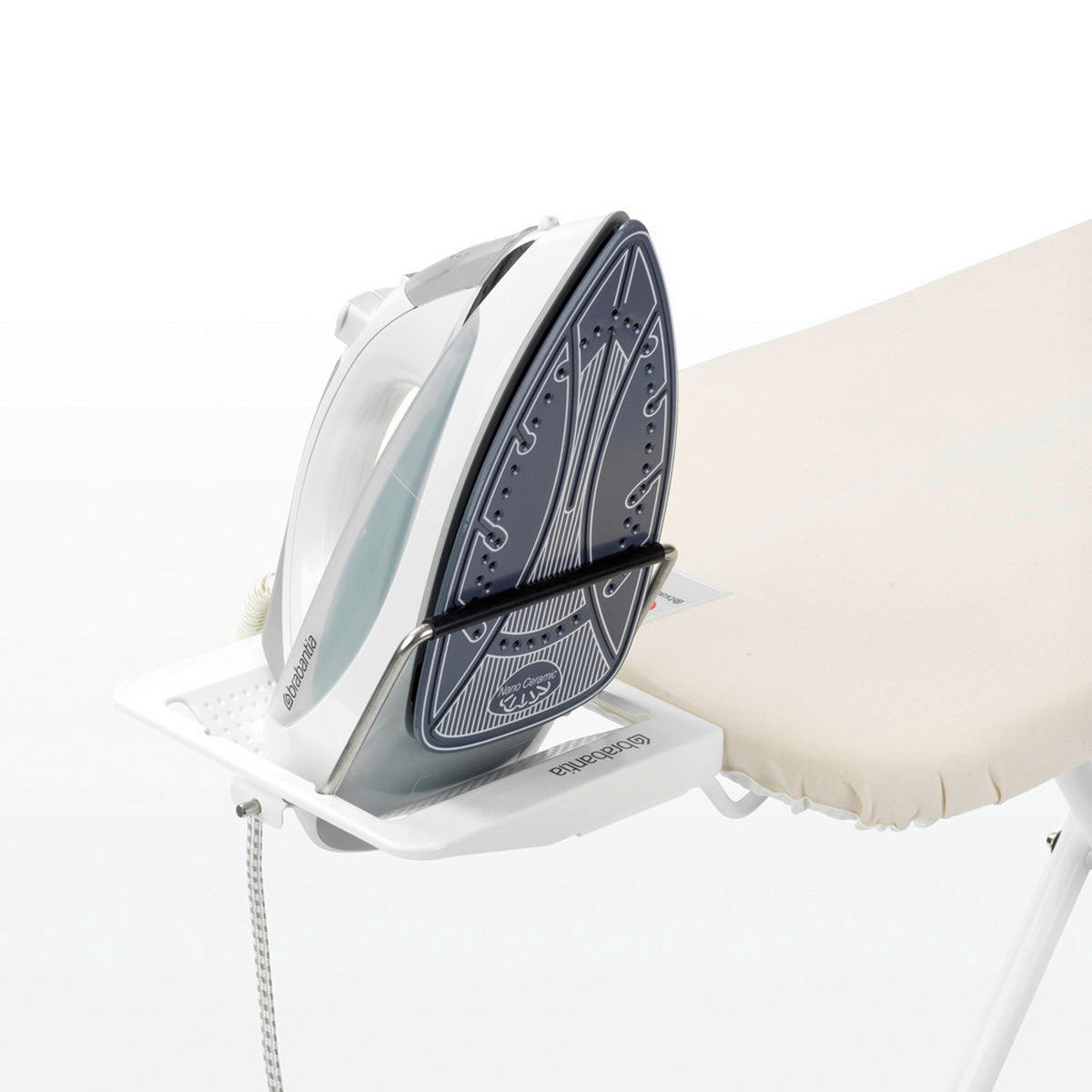 BÜGELBRETT - Anthrazit, Basics, Textil (48/160/7cm) - Brabantia