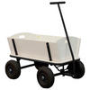 BOLLERWAGEN    - Schwarz/Braun, KONVENTIONELL, Holz/Metall (61/95/97cm) - Ambia Garden