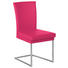 SCHWINGSTUHL Echtleder Pink - Pink, Design, Leder/Metall (47/95/57cm) - MUSTERRING
