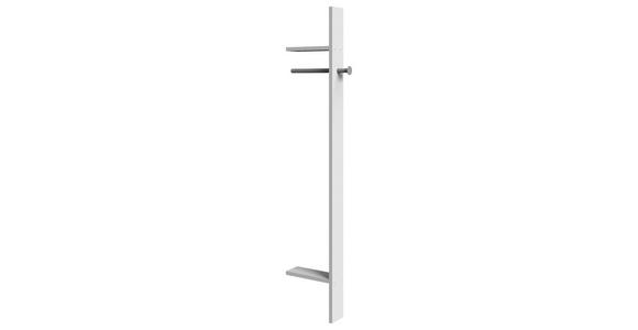 GARDEROBENPANEEL in 32/179/12 cm - Weiß, KONVENTIONELL, Holzwerkstoff (32/179/12cm) - Carryhome