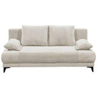 KANAPÉÁGY világosszürke  - világosszürke/fekete, Konventionell, műanyag/textil (211/96/105cm) - MID.YOU