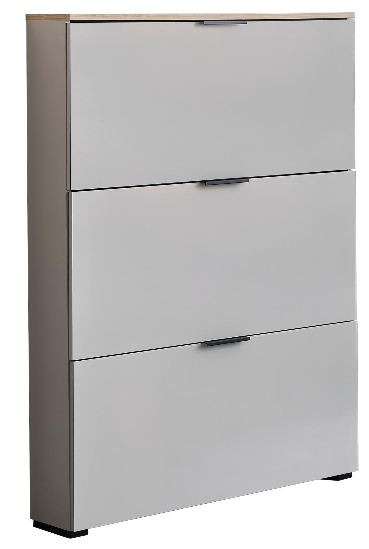 SCHUHKIPPER - Kaschmir/Eichefarben, Design, Glas/Holzwerkstoff (100/129/19cm) - Voleo