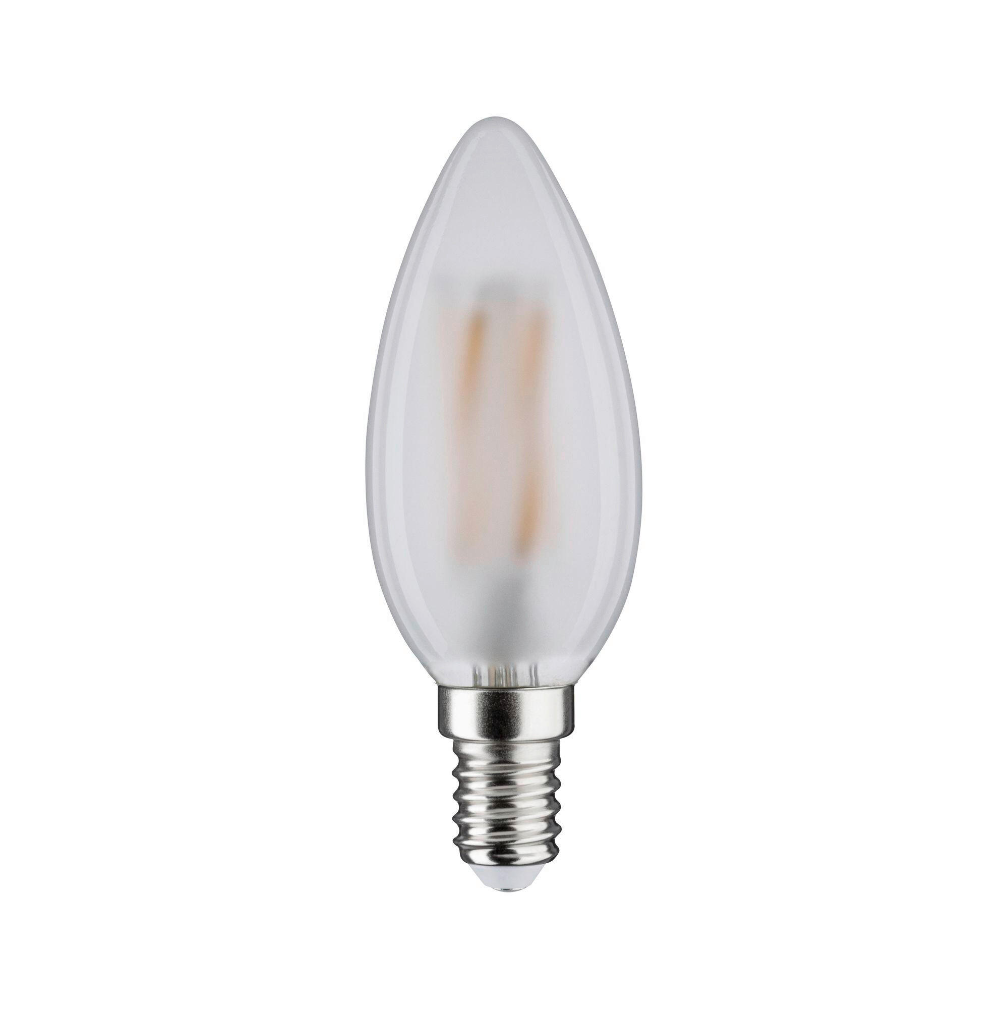LED-LEUCHTMITTEL   E14 1x5W W 470 lm  - Weiß, Basics, Glas (3,5/9,8cm) - Paulmann