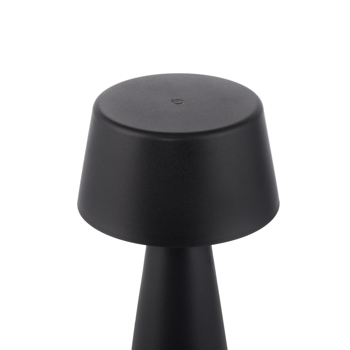 NAMIZNA SVETILKA ZA POLNJENJE     16/16/28,9 cm          - črna, Trend, umetna masa (16/16/28,9cm)