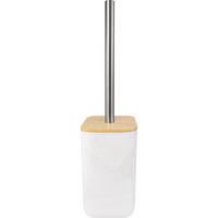 WC-BÜRSTENGARNITUR - Weiß, Basics, Naturmaterialien/Kunststoff (9.2/36/9.2cm) - Kleine Wolke