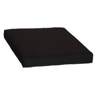 LOUNGEKISSEN in Anthrazit Uni  - Anthrazit, Basics, Textil (60/80/8cm) - Gardenson