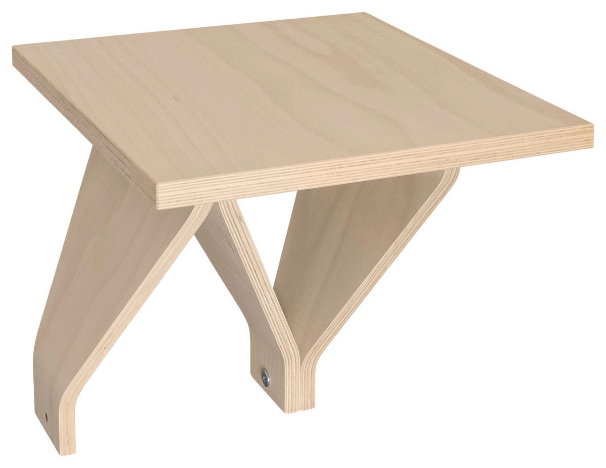 NACHTSCHRANK 40/27/34 cm Buche Schichtholz  - Buchefarben, Design, Holz (40/27/34cm) - Tojo
