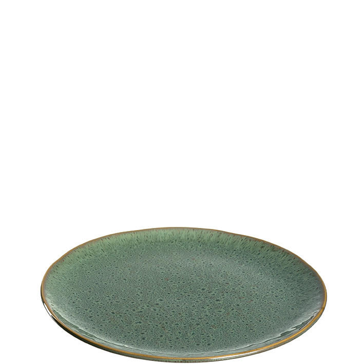 PLYTKÝ TANIER, keramika, 27 cm - zelená, Lifestyle, keramika (27cm) - Leonardo