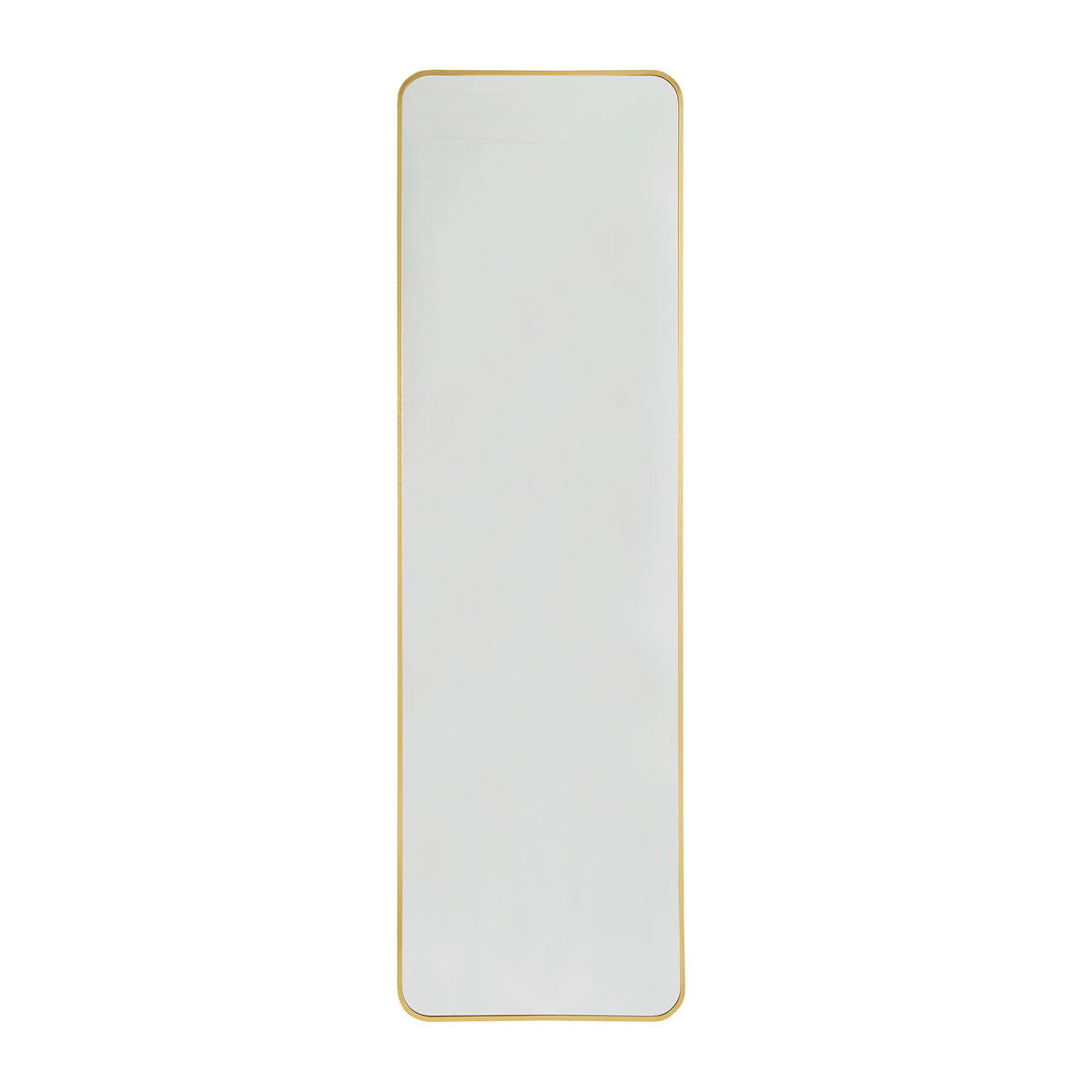 STANDSPIEGEL 50/160/2 cm  - Goldfarben, Design, Glas/Metall (50/160/2cm) - Livetastic