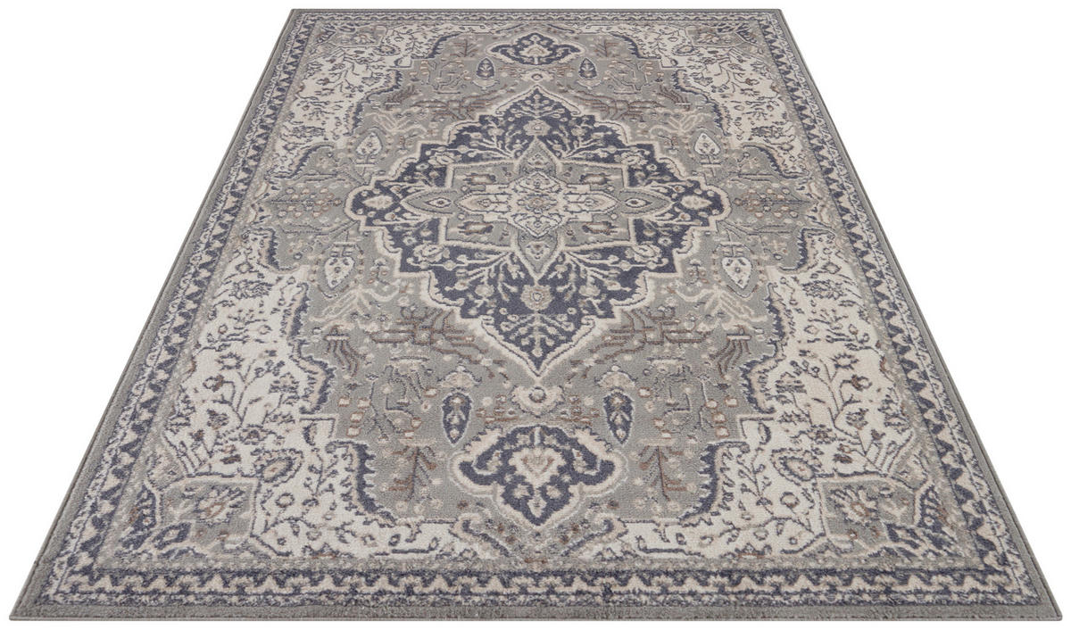 FLACHWEBETEPPICH 80/120 cm Terrain Creme  - Creme, Design, Kunststoff/Textil (80/120cm)