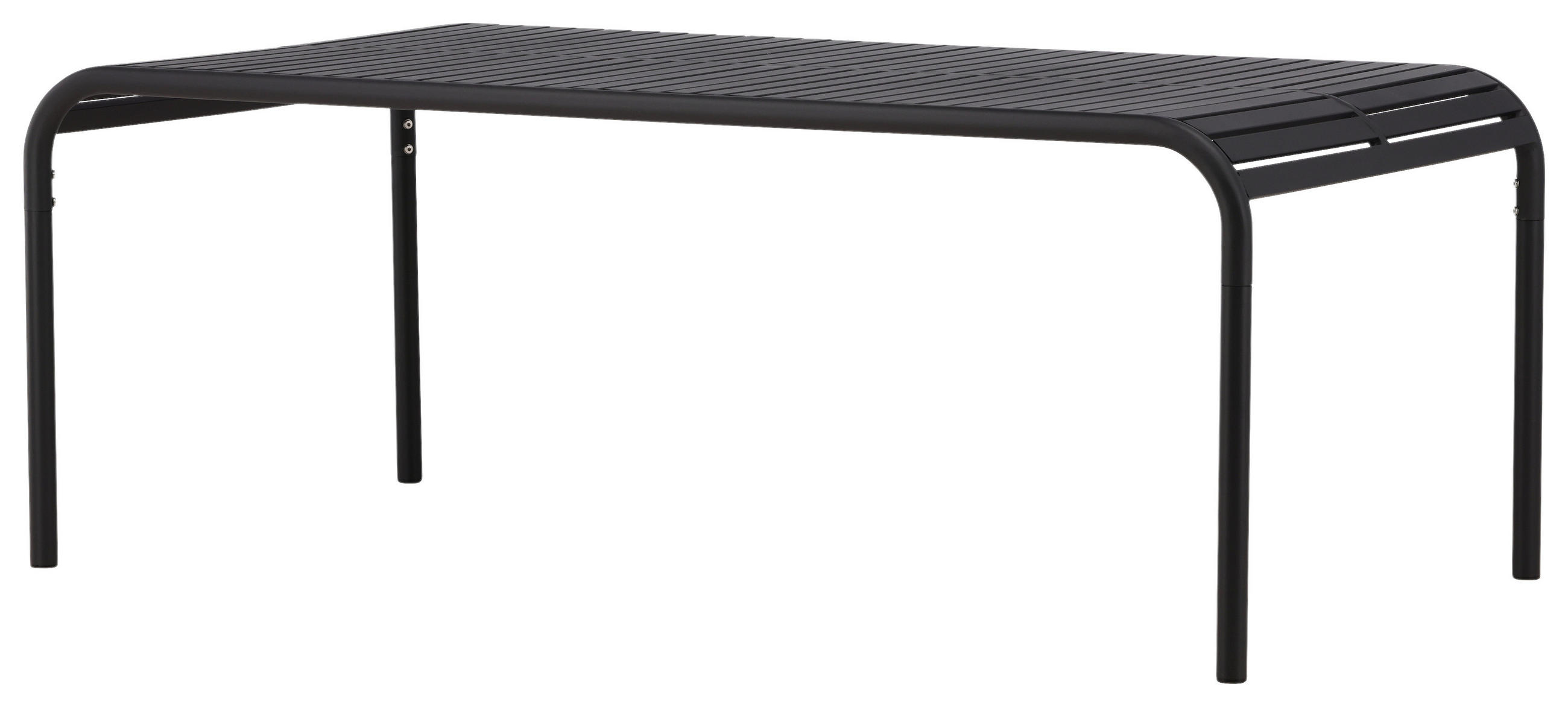 GARTENTISCH 200/100/75 cm Metall rechteckig  - Anthrazit, Basics, Metall (200/100/75cm) - Gardenson