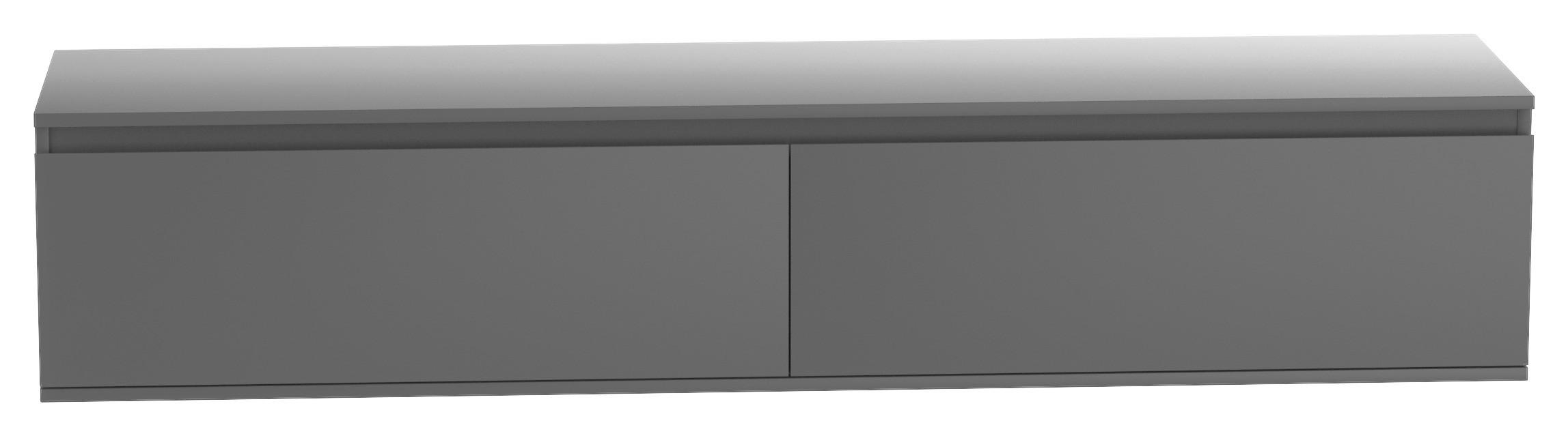 LOWBOARD  in 180/30/33 cm  - Grau, Design, Holzwerkstoff (180/30/33cm) - Boxxx