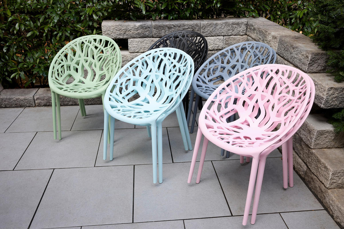 STAPELSTUHL Rosa  - Rosa, Design, Kunststoff (60,5/79/58cm) - Ambia Garden