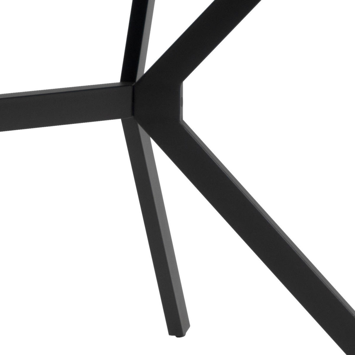 TABLE in Holzwerkstoff 180/90/75 cm   - couleur d'ardoise/noir, Basics, métal/matériau de bois (180/90/75cm) - MID.YOU