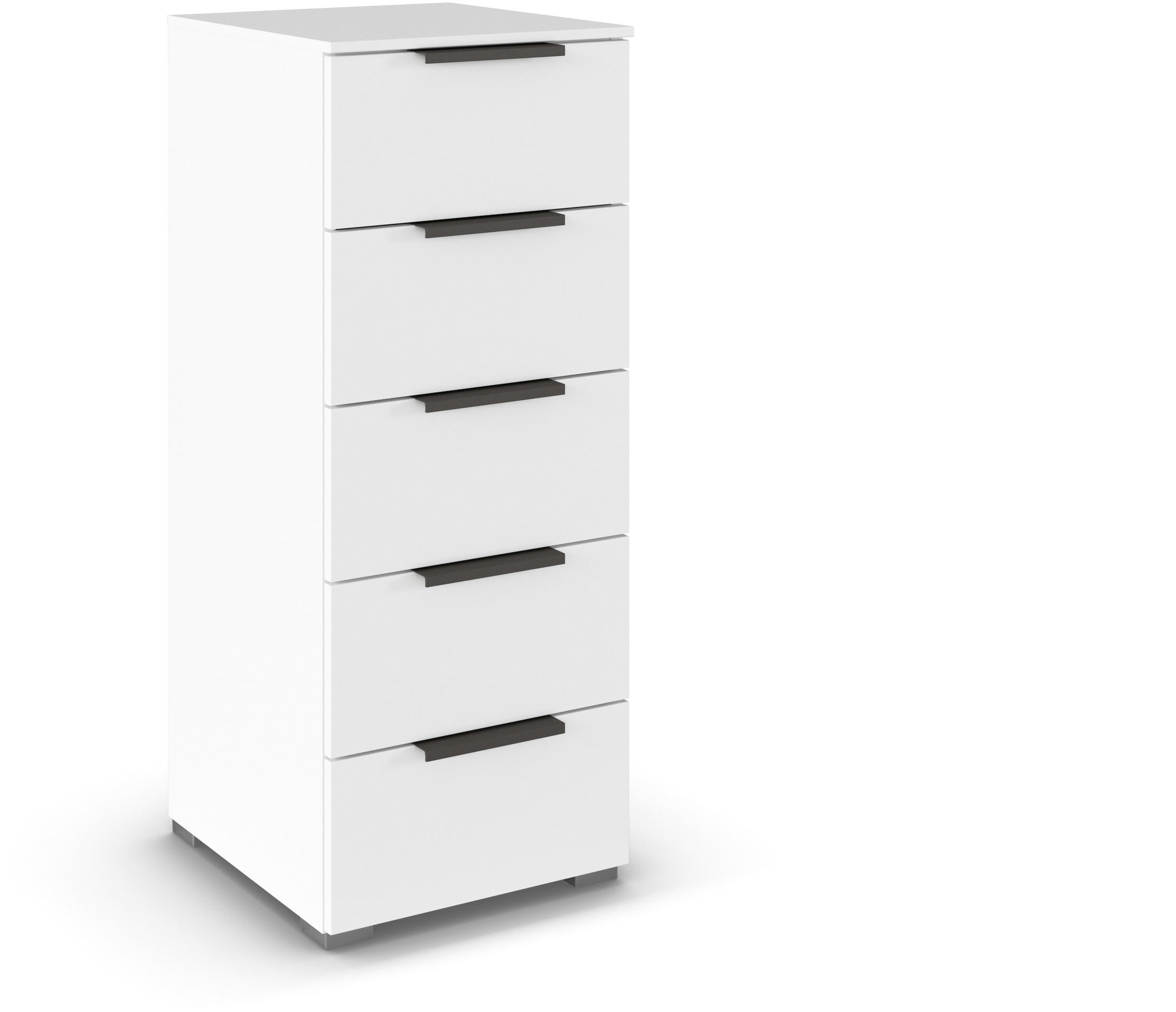 KOMMODE  in 40/100/42 cm  - Graphitfarben/Alufarben, Trend, Holzwerkstoff/Metall (40/100/42cm) - Novel