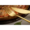 PIZZABESTECK   - Goldfarben, Basics, Metall (23cm) - Echtwerk
