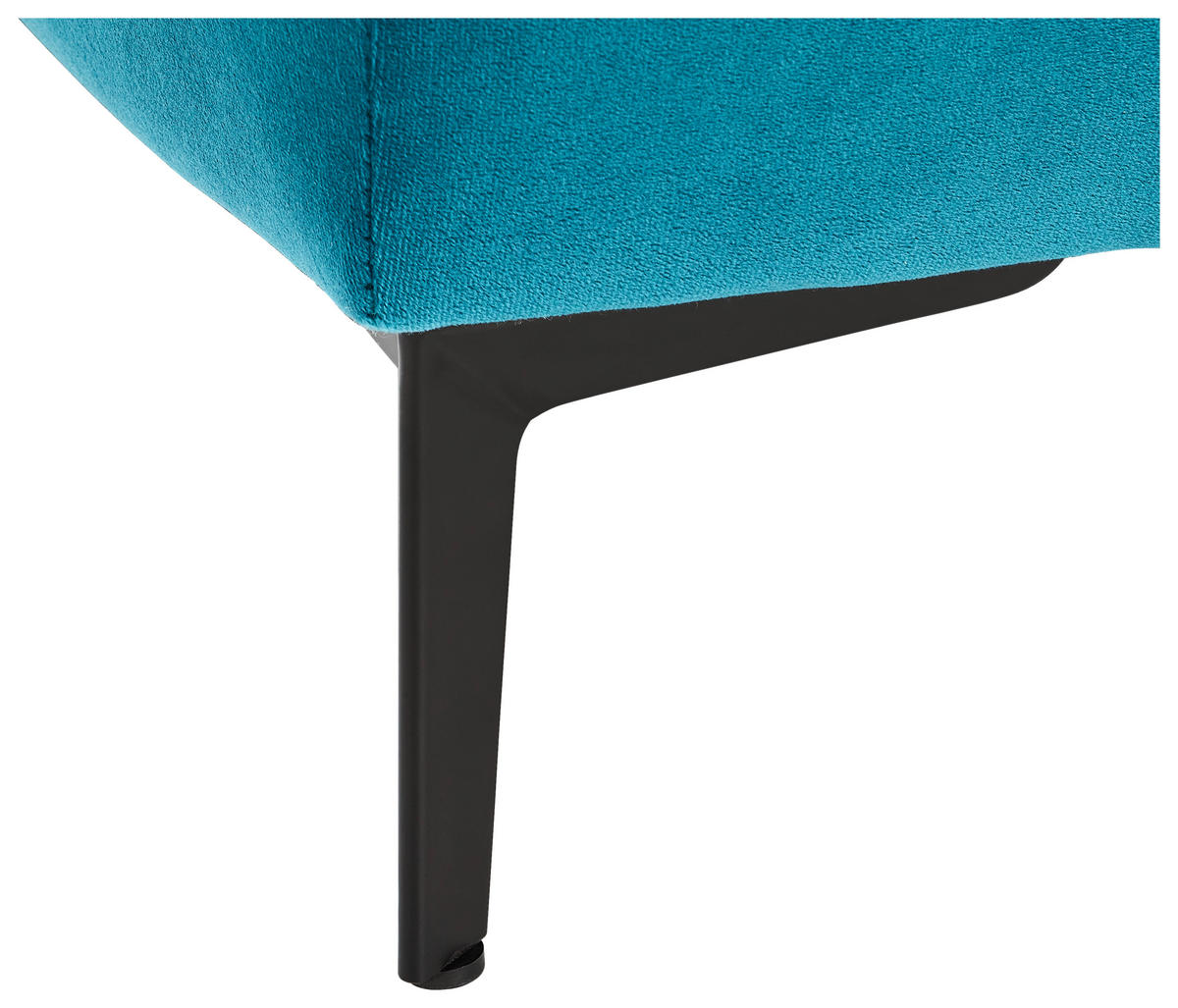BOXSPRINGBETT 180/200 cm  in Türkis  - Türkis/Schwarz, Konventionell, Textil/Metall (180/200cm) - Esposa