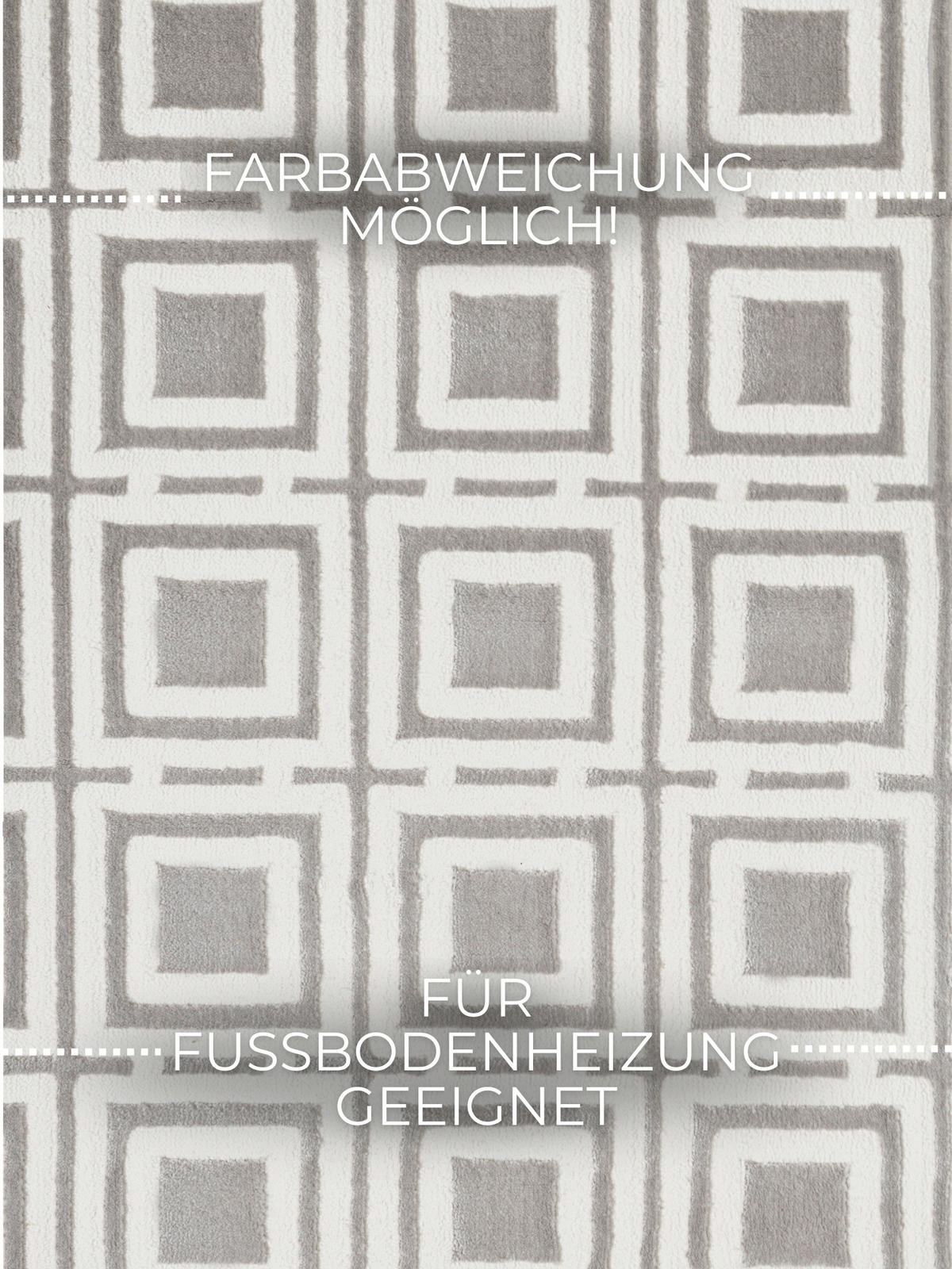 LÄUFER 80/240 cm Perles  - Creme/Grau, Design, Kunststoff (80/240cm) - Elle Decoration