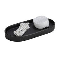 SEIFENSCHALE - Schwarz, Basics, Keramik (20/2,2/10cm) - Wenko